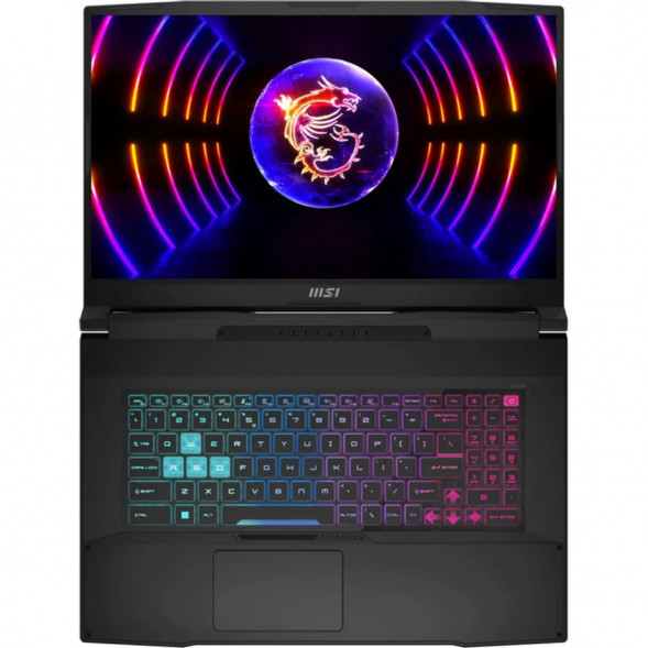 Ноутбук MSI Katana 17 B13VEK-1624XRUY (17.3&amp;quot;, IPS, Intel Core i5 13420H 2.1ГГц, 8 ядер, 16ГБ DDR5, 512ГБ SSD, NVIDIA GeForce RTX 4050 - 6 ГБ, без ОС), черный в Твери