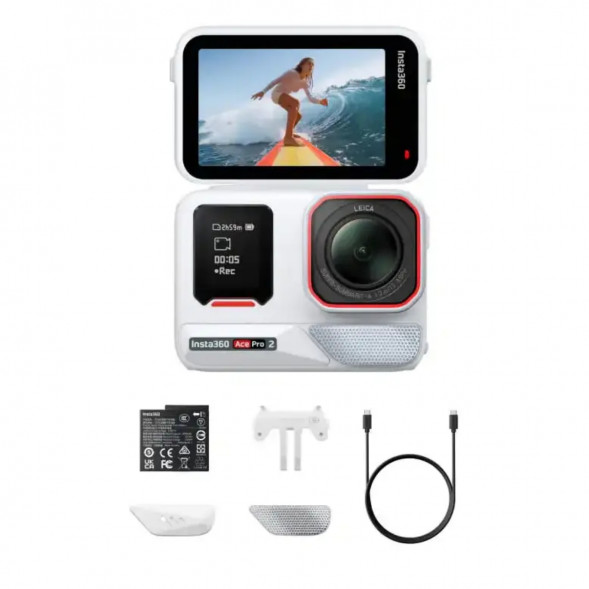 Экшн-камера Insta360 Ace Pro 2, Arctic White в Твери