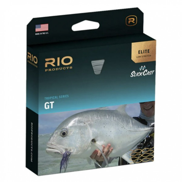 Леска RIO Elite GT Float WF10F, Blue/Orange/Sea Grass в Твери