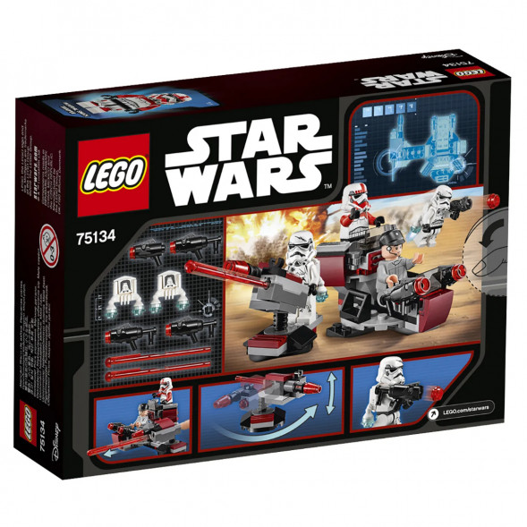 Конструктор LEGO Star Wars 75134 Боевой набор Галактической Империи в Твери