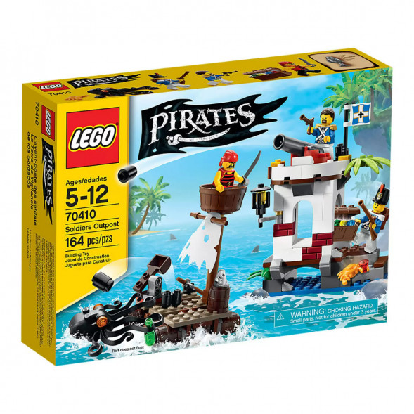 Конструктор LEGO Pirates 70410 Военный блокпост в Твери