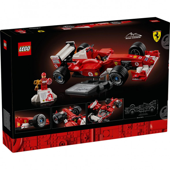 Конструктор LEGO Icons 11375 Ferrari F2004 и Михаэль Шумахер в Твери