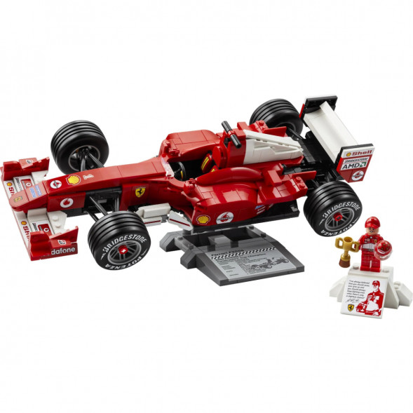 Конструктор LEGO Icons 11375 Ferrari F2004 и Михаэль Шумахер в Твери