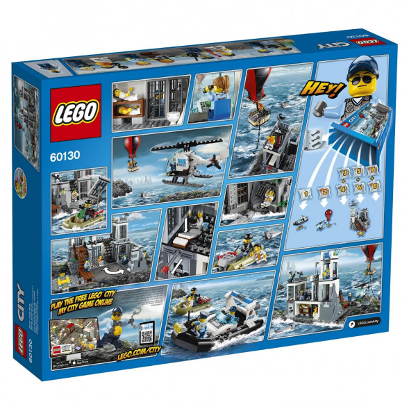 Конструктор LEGO City 60130 Police Остров-тюрьма в Твери