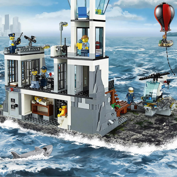 Конструктор LEGO City 60130 Police Остров-тюрьма в Твери