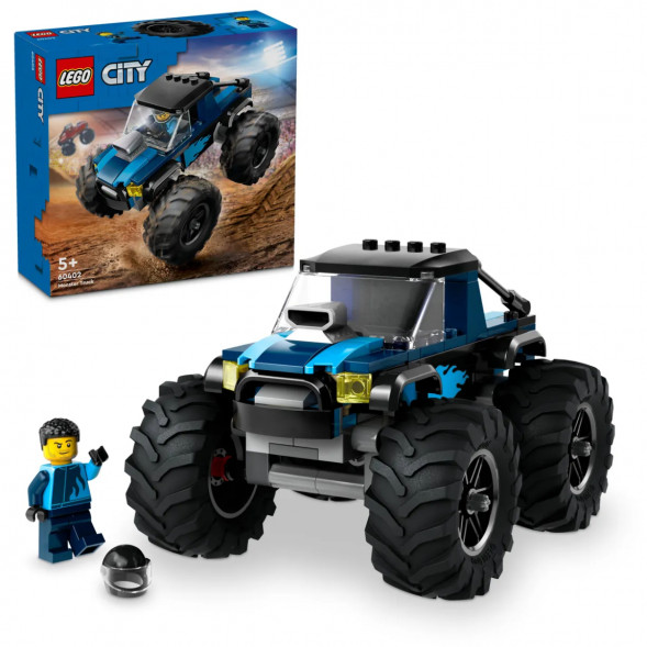 Конструктор LEGO City 60402 Синий Монстр-трак в Твери