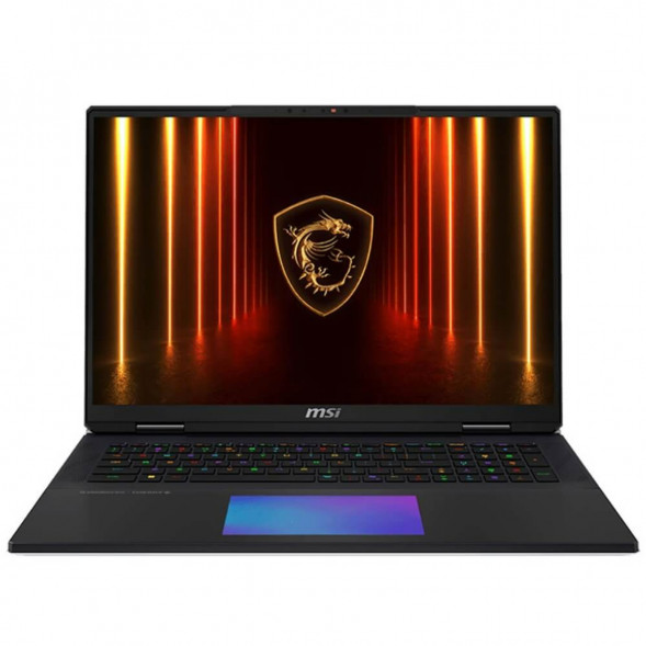 Ноутбук MSI Titan 18 HX AI A2XWJG-206RU (18&amp;quot;, IPS, Intel Core Ultra 9 285HX 2.8ГГц, 24 ядра, 64ГБ DDR5, 4ТБ SSD, NVIDIA GeForce RTX 5090 24 ГБ, Windows 11 Home), черный в Твери