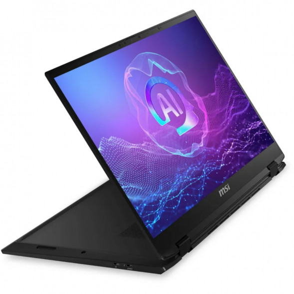 Ноутбук трансформер MSI Summit Pro 16 AI A2HVETG-084RU (16&amp;quot;, IPS, Intel Core Ultra 9 285H 2.9ГГц, 16 ядер, 32ГБ LPDDR5, 1ТБ SSD, NVIDIA GeForce RTX 4050 - 6 ГБ, Windows 11 Pro), черный в Твери
