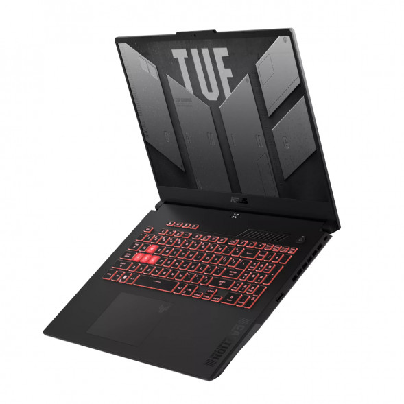 Ноутбук ASUS TUF Gaming A17 FA707NUG-HX156 (17.3&amp;quot;, IPS, 6 ядер, AMD Ryzen 7 7445HS 3.2 ГГц, 16 ГБ DDR5, SSD 512 ГБ, NVIDIA GeForce RTX 4050 - 6 ГБ, без ОС), черный в Твери