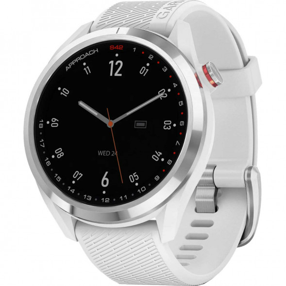 Умные часы для гольфа Garmin Approach S42, белый 010-02572-01 в Твери