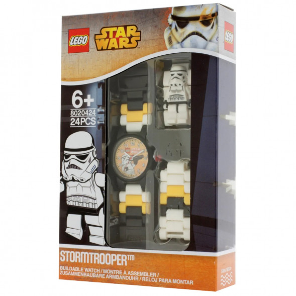 Часы LEGO Star Wars 8020424 Stormtrooper с минифигурой в Твери
