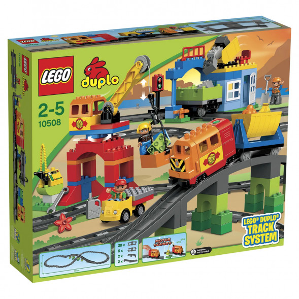 Конструктор LEGO DUPLO Town 10508 Большой поезд в Твери