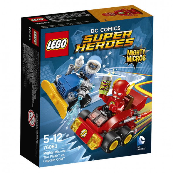 Конструктор LEGO Super Heroes 76063 Флэш против Капитана Холода в Твери