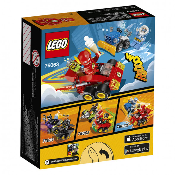 Конструктор LEGO Super Heroes 76063 Флэш против Капитана Холода в Твери