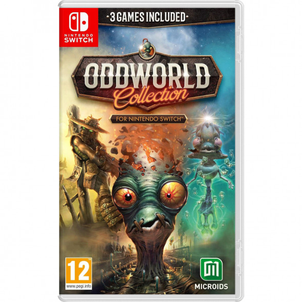 Игра Oddworld Collection [Nintendo Switch, русские субтитры] в Твери