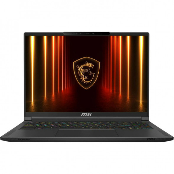 Ноутбук игровой MSI Stealth 16 AI A2HWGG-085XRU (16&amp;quot;, Intel Core Ultra 7, 32ГБ, 1ТБ SSD, RTX 5070, FreeDOS), черный в Твери