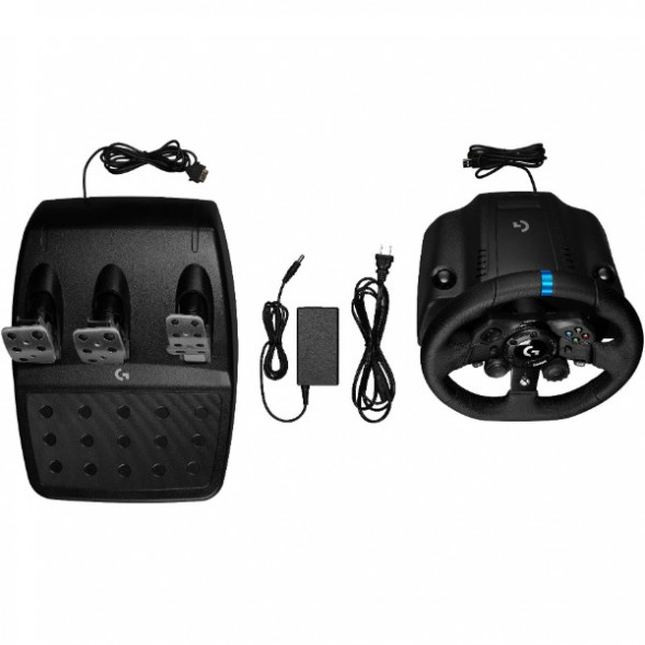 Комплект Logitech G923 Trueforce (PC, Xbox Series X, S, One), черный в Твери