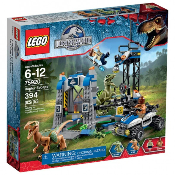 Конструктор LEGO Jurassic World 75920 Побег ящера в Твери