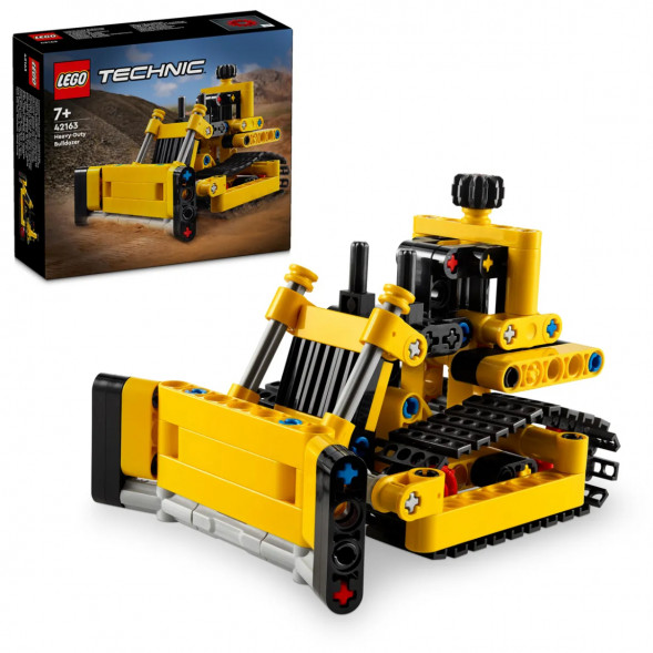Конструктор LEGO Technic 42163 Cверхмощный бульдозер в Твери