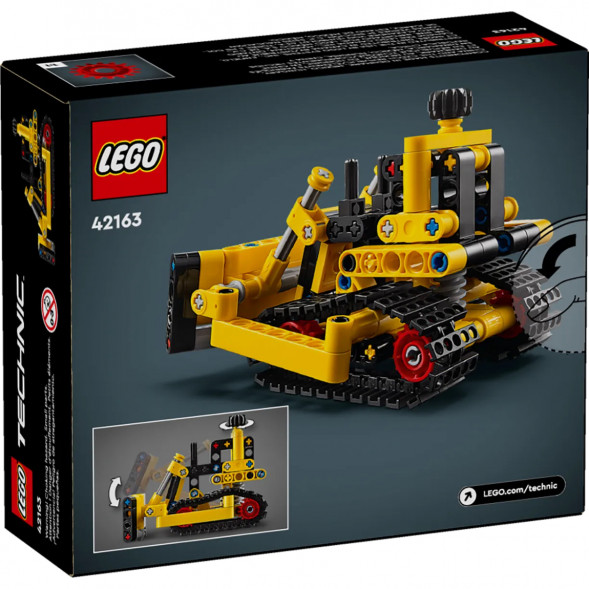 Конструктор LEGO Technic 42163 Cверхмощный бульдозер в Твери