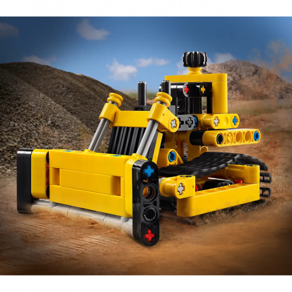 Конструктор LEGO Technic 42163 Cверхмощный бульдозер в Твери