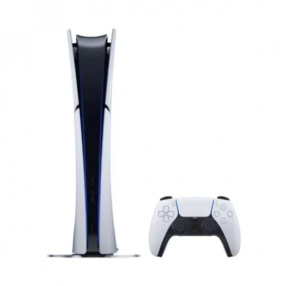 Игровая приставка Sony PlayStation 5 Slim 825 ГБ без дисковода, белый в Твери