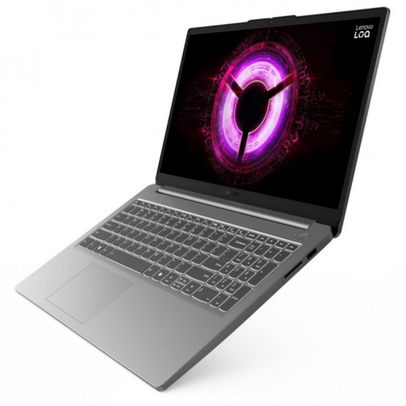 Ноутбук Lenovo LOQ 15ARP10E (83S0007FUS) (15.6&amp;quot;, IPS, AMD Ryzen 7 170 3.2 ГГц, 8 ядер, 16 ГБ DDR5, SSD 512 ГБ, NVIDIA  GeForce RTX 4050 - 6 ГБ, Windows 11 Home), серый в Твери
