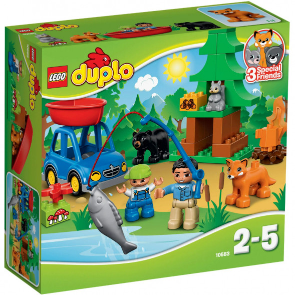 Конструктор LEGO DUPLO 10583 Рыбалка в лесу в Твери