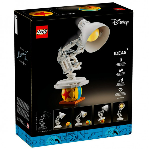 Конструктор LEGO Ideas 21357 Disney Pixar: Люксо-младший в Твери