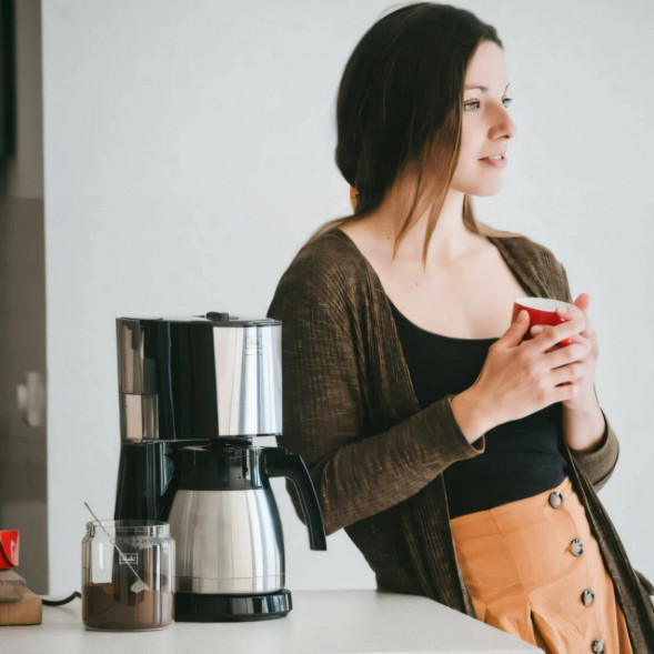 Кофеварка капельная Melitta Enjoy Top Therm, черная в Твери
