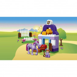 Конструктор LEGO DUPLO 10594 София Прекрасная: королевская конюшня