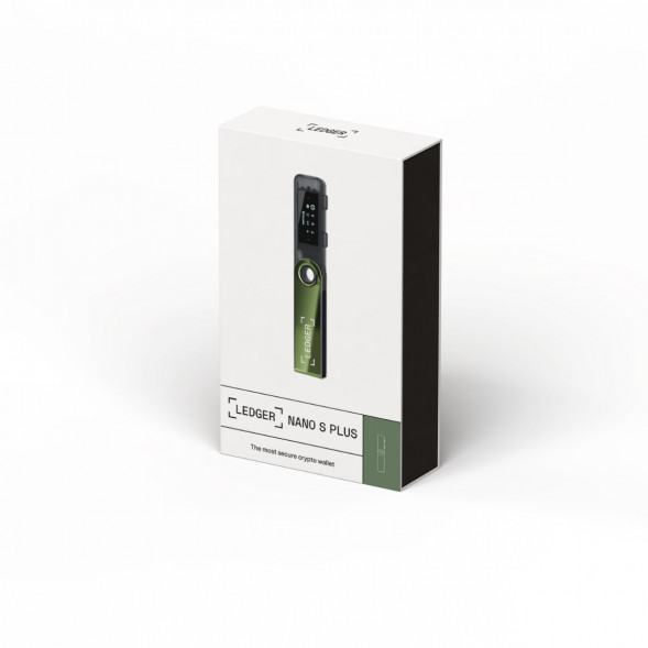 Криптокошелек Ledger Nano S Plus 1 шт., Oxidate Green в Твери