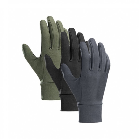 Перчатки сенсорные спортивные Naturehike Outdoor Full Touch GL10 (черный, L) в Твери