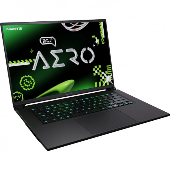 Ноутбук Gigabyte AERO X16 4WH (4WHN3KZC94DD) (16&amp;quot;, IPS, AMD Ryzen AI 9 465 Zen 5, 2ГГц, 10 ядер, 16ГБ DDR5, 1ТБ SSD, NVIDIA GeForce RTX 5070 8 ГБ, без ОС), серебристый в Твери