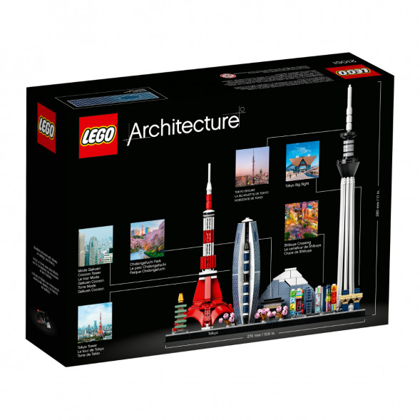 Конструктор LEGO Architecture 21051 Токио в Твери