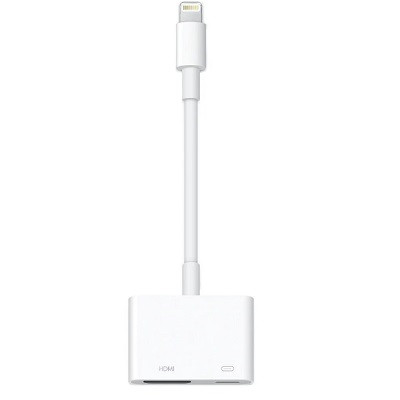 Адаптер Apple Lightning - HDMI/Lightning (MD826ZM/A) 0.1 м, белый в Твери