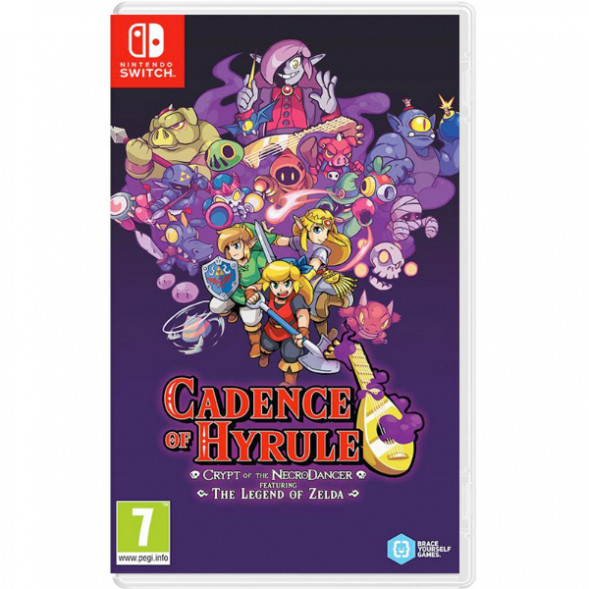 Игра Cadence of Hyrule: Crypt of the NecroDancer Featuring The Legend of Zelda [Nintendo Switch, английская версия] в Твери