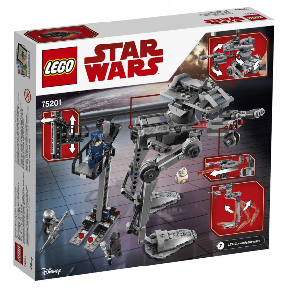 Конструктор LEGO Star Wars 75201 Вездеход AT-ST Первого Ордена в Твери