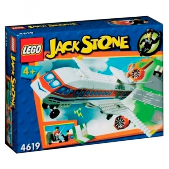 Конструктор LEGO Jack Stone 4619 Патрульный самолет AIR в Твери