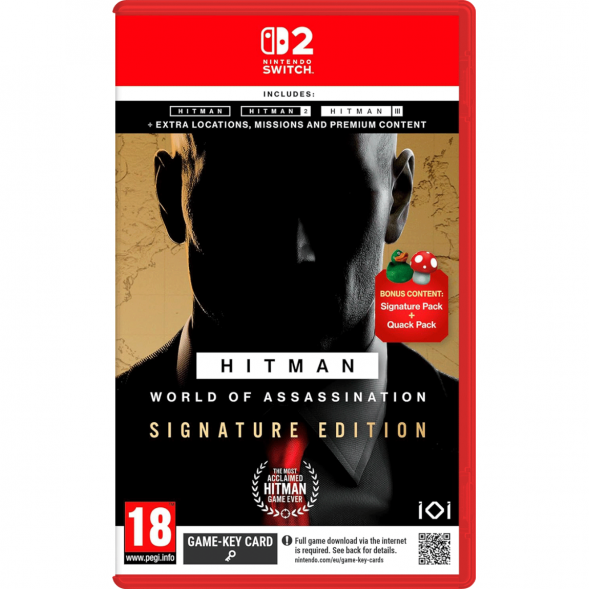 Игра Hitman World of Assassination Signature Edition [Nintendo Switch 2, русские субтитры] в Твери