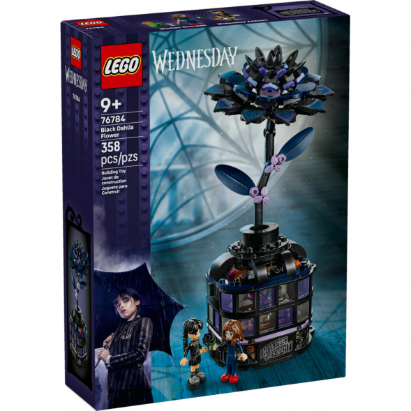 Конструктор LEGO Wednesday 76784 Цветок черного георгина в Твери