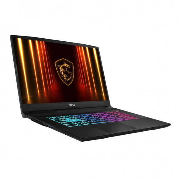 Ноутбук MSI Katana 17 HX B14WGK-415XRUY (17.3&amp;quot;, Intel Core i7 14650HX 2.2 GHz, 16 ядер, 16GB DDR5, SSD 512 ГБ, GeForce RTX 5070 8GB, без ОС), черный в Твери