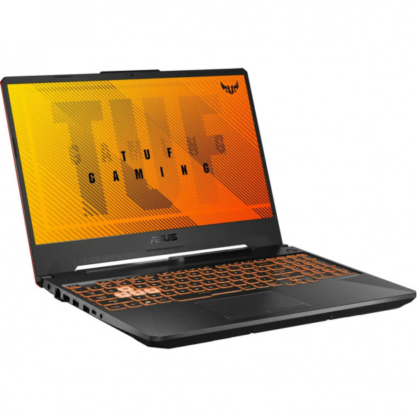 Ноутбук ASUS TUF Gaming A15 FA506NCG-HN330 (15.6&amp;quot;, IPS, AMD Ryzen 7 8845HS 3.8ГГц, 8-ядерный, 16ГБ DDR5, 512ГБ SSD, NVIDIA GeForce RTX 3050 - 4 ГБ, без ОС), черный в Твери