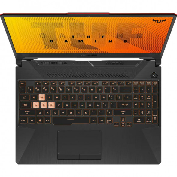 Ноутбук ASUS TUF Gaming A15 FA506NCG-HN330 (15.6&amp;quot;, IPS, AMD Ryzen 7 8845HS 3.8ГГц, 8-ядерный, 16ГБ DDR5, 512ГБ SSD, NVIDIA GeForce RTX 3050 - 4 ГБ, без ОС), черный в Твери