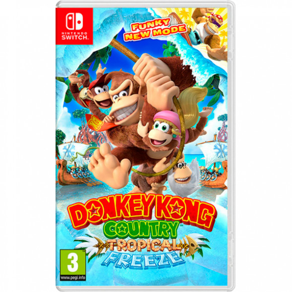Игра Donkey Kong Country: Tropical Freeze [Nintendo Switch, английская версия] в Твери