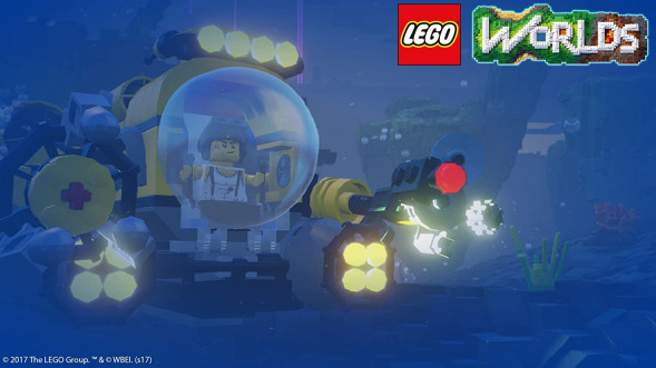 Игра LEGO Worlds [PS4, английская версия] в Твери
