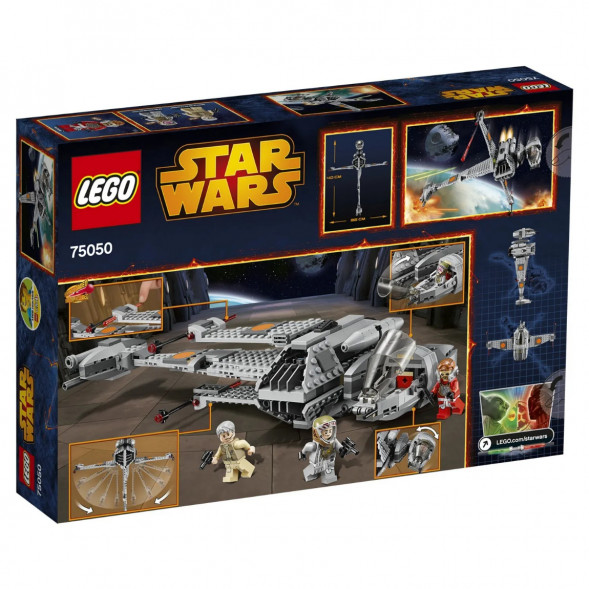 Конструктор LEGO Star Wars 75050 Истребитель B-Wing в Твери