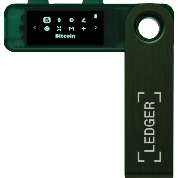 Криптокошелек Ledger Nano S Plus 1 шт., Emerald Green в Твери