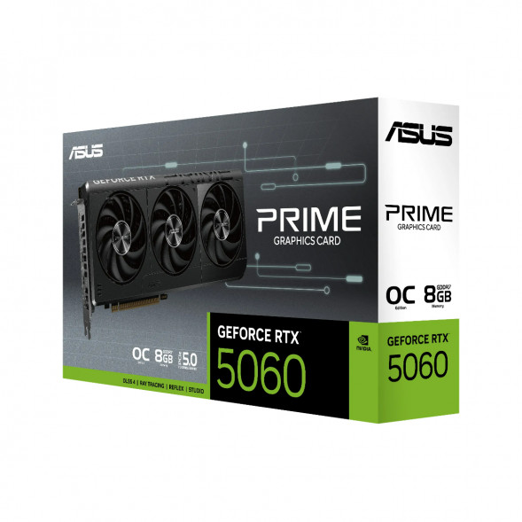 Видеокарта ASUS GeForce RTX 5060 Prime OC 8Gb (PRIME-RTX5060-O8G) в Твери