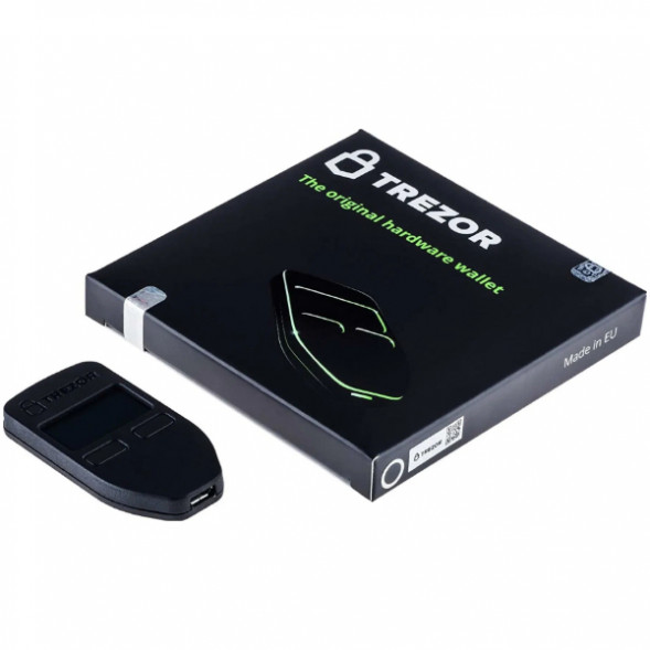 Аппаратный криптокошелек Trezor One, Black в Твери